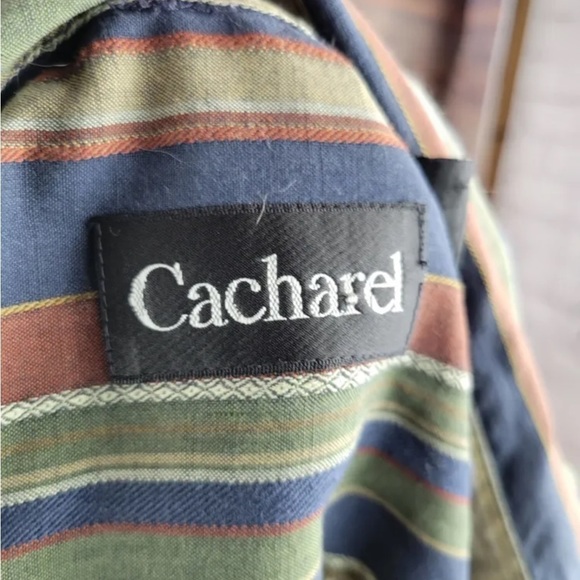 CACHAREL cotton linen blend button up shirt - Picture 3 of 4